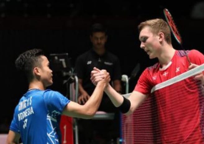 Ginting dan Axelsen. (Ist)