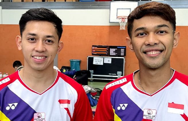 Fajar/Rian berhasil melaju ke 16 besar setelah mengalahkan wakil dari Malaysia. Foto : Istimewa