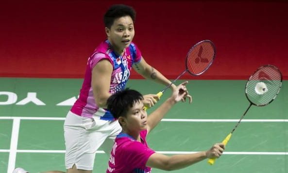 Apriyani Rahayu/Siti Fadia Silva Ramadhanti. (Ist)