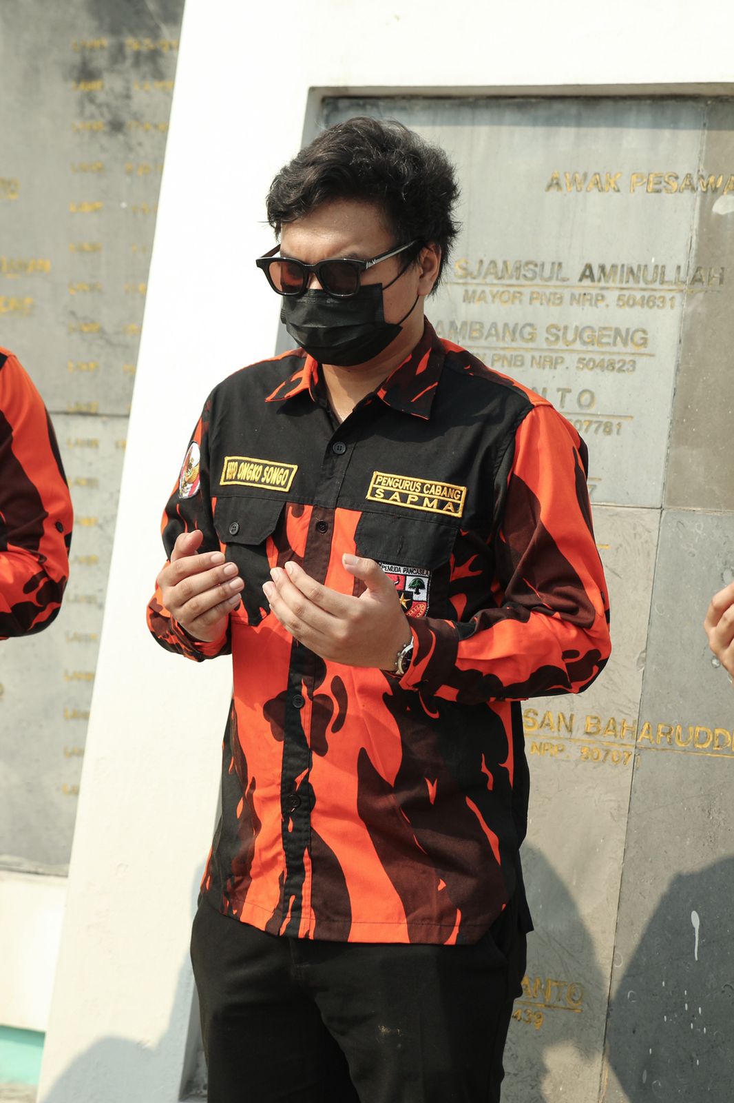 Ketua Sapma Pemuda Pancasila Kota Tangsel, Refo Ongko Songo. (Ist)