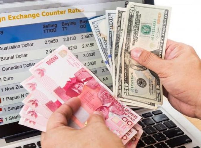 Rupiah Pagi Ini Kurang Tenaga. (Ist)