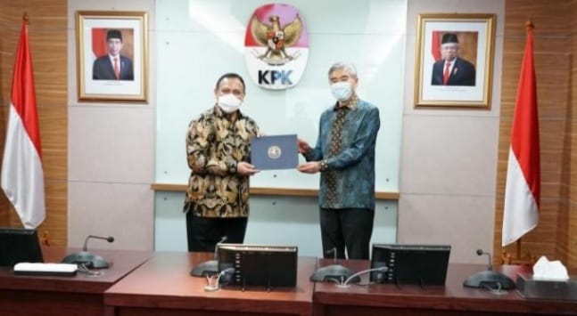 Ketua KPK Firli Bahuri dan Duta Besar AS HE Sung Y. Kim. Foto : Istimewa