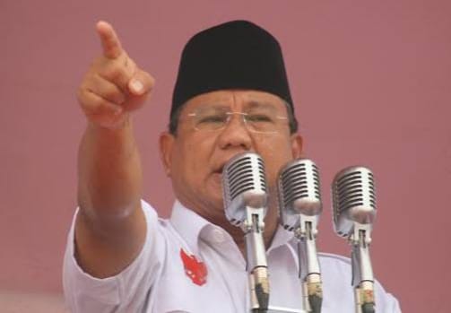 Ketum Gerindra Prabowo Subianto. (Ist)