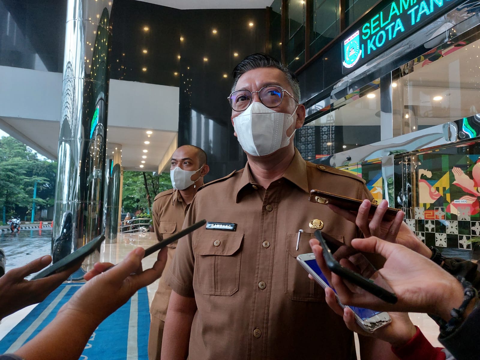 Sekretaris Daerah (Sekda) Kota Tangsel, Bambang Noertjahjo optimis Perekonomian di Tangsel mampu bangkit kembali. (ist)