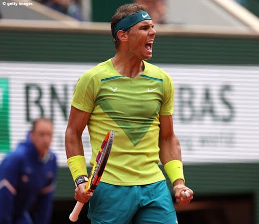 Diusia ke 36 Rafael Nadal masih bisa menjuarai French Open 2022. (Ist)