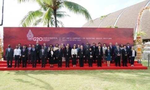 20 Delegasi Anggota G20 Hadiri Pertemuan Kedua ACWG Di Bali Pertemuan 20 Delegasi Negara Anggota G20 hadiri pertemuan kedua Anti Corruption Working Group (ACWG) di Bali dari 5-8 Juli 2022. Foto : Istimewa