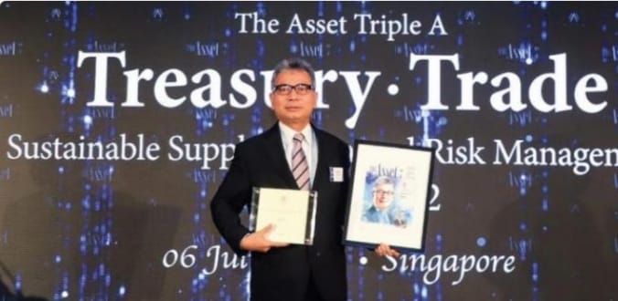 BRI Mendapatkan Penghargaan International The Best SME Banker of The Year Direktur Utama BRI Sunarso. (Ist)