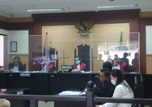 Suasana sidang pembakaran ruko yang menewaskan 3 orang penghuninya. (Ist)