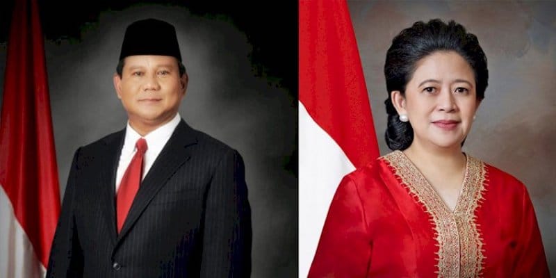 Duet Prabowo-Puan Ditolak Banteng Tua Prabowo Subianto dan Puan Maharani. (Ist)
