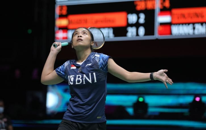 Gregoria gagal melaju ke final ditundukan tunggal Korea. (Ist)