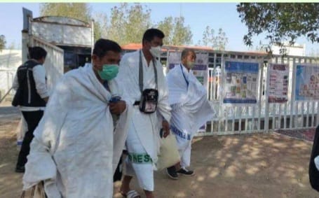 Jemaah Haji Indonesia Telah Tiba Di Arafah, Disuguhi Fasilitas Bagus Jamaah Haji Indonesia sudah mulai berdatangan ke Padang Arafah. Foto : Istimewa