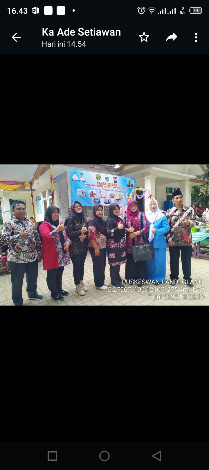 Kelurahan Cigadung Aktif Berdayakan Masyarakat Kelurahan Cigadung, Kecamatan Karangtanjung, menggelar kegiatan Gebyar Pasar Murah di halaman Kantor Kelurahan Cigadung, Kamis (7/7/2022) lalu.(Istimewa)