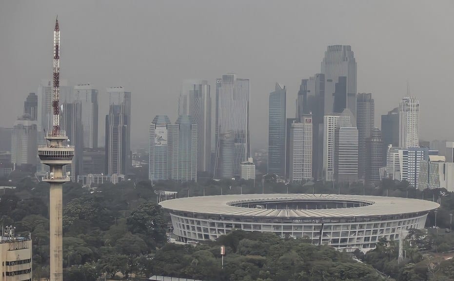 Kualitas Udara Terburuk Dunia, Polusi DKI Ancam Kesehatan Warga Kualitas udara Jakarta pada jam sibuk. (Ist)