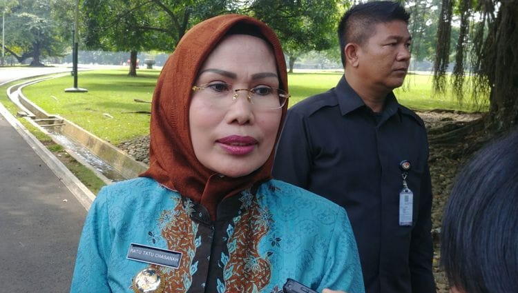 Bupati Serang Ratu Tatu Chasanah, menyampaikan duka cita dan turut berbela sungkawa atas meninggalnya 9 orang penumpang odong-odong. (Ist)