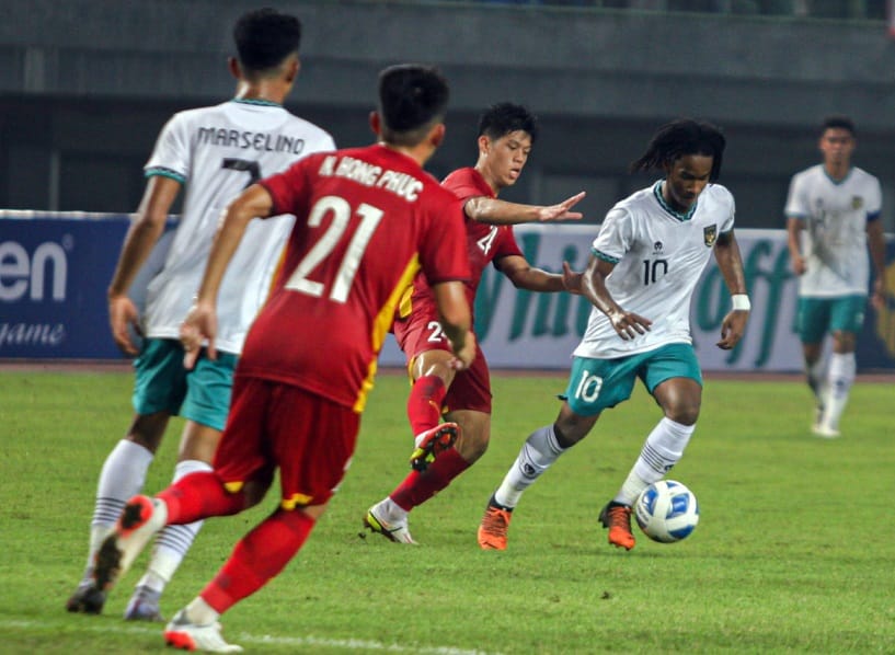 Timnas U 19 harus bermain imbang saat menghadapi Thailand pada penyisihan Group A. (Ist)