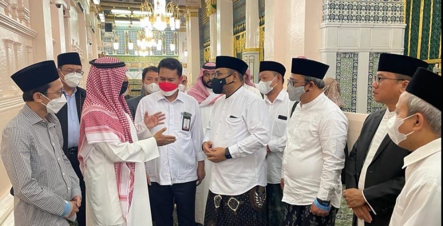 Menag berpesan bahwa petugas dan jemaah harus menjaga kesehatan. (Ist)