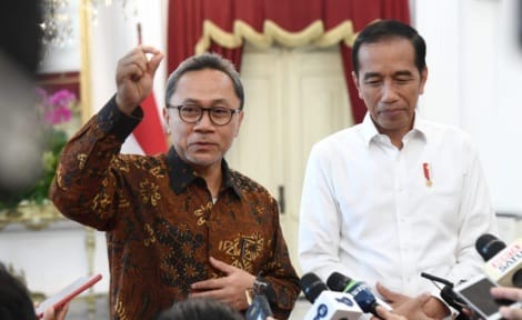 Mendag Ucapkan Terima Kasih Kepada Presiden Jokowi Mendag Ucapkan Terima Kasih Kepada Presiden Jokowi. (Ist)