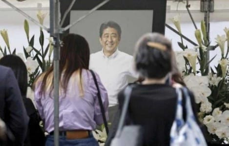 Pemakaman Shinzo Abe. (Ist)