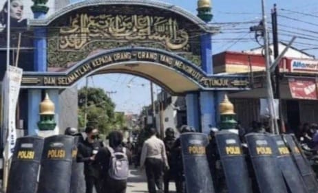 Gerbang Ponpes Shiddiqiyyah di Kecamatan Ploso, Jombang, Jawa Timur. Foto : Istimewa