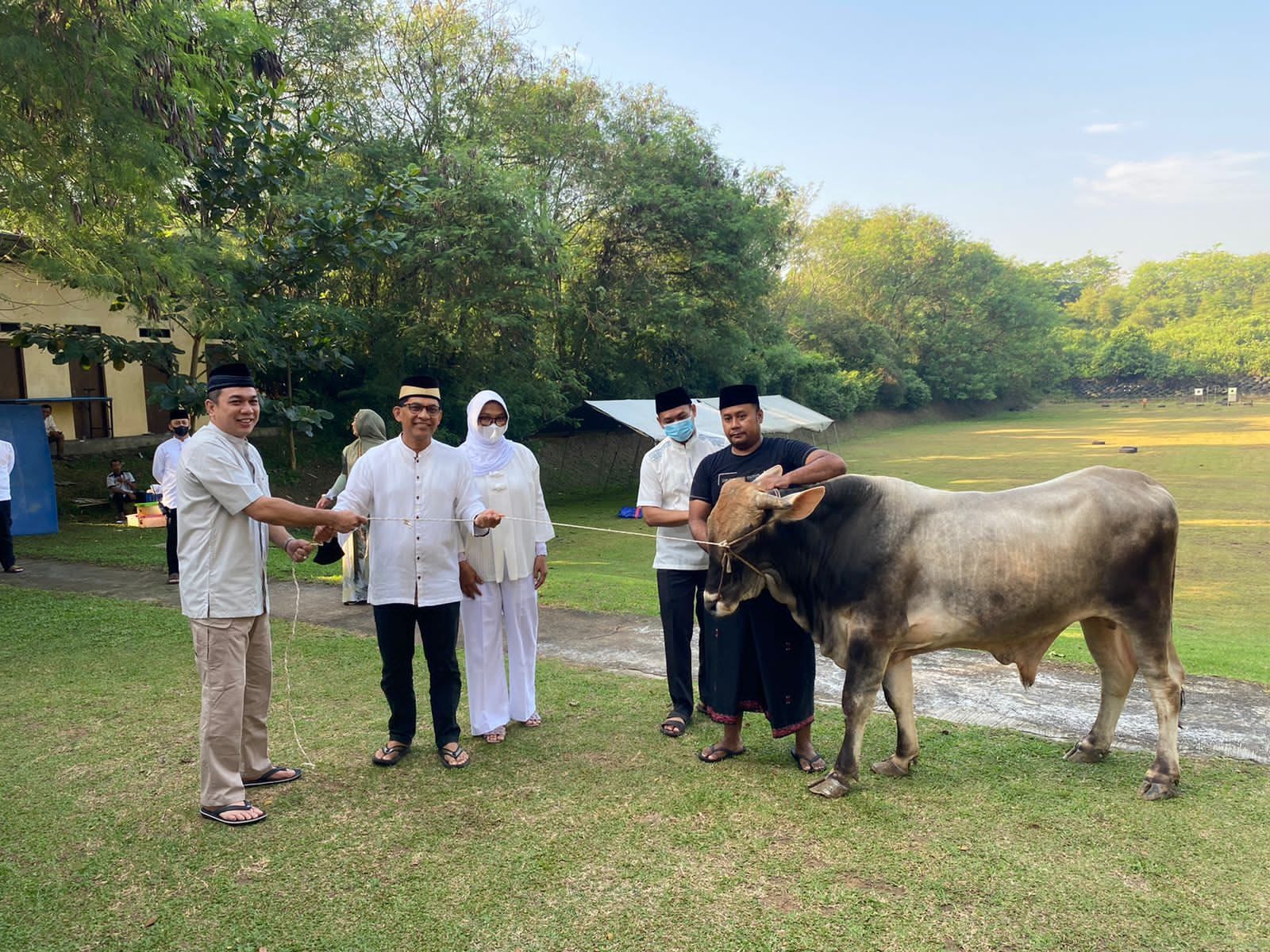 Polda Banten Potong 81 Hewan Qurban Foto : Humas Polda Banten