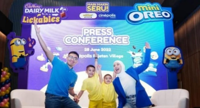 Mini OREO Dan Cadbury Lickables Luncurkan Film The Rise Of Gru. (Ist)