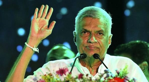 Presiden baru Sri Lanka Ranil Wickremesinge. (Ist)