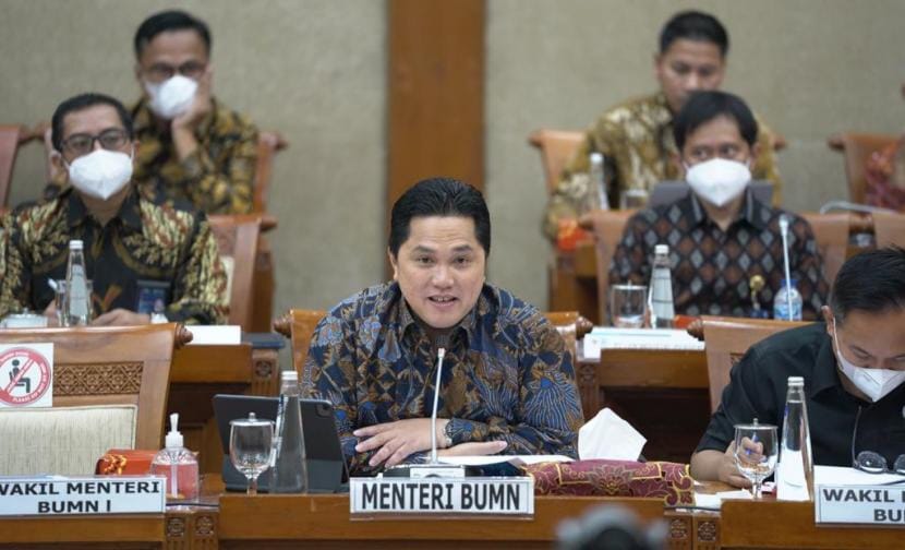 Sinyal Positif Ekonomi Indonesia Menggeliat Menteri BUMN Erick Thohir. (Ist)