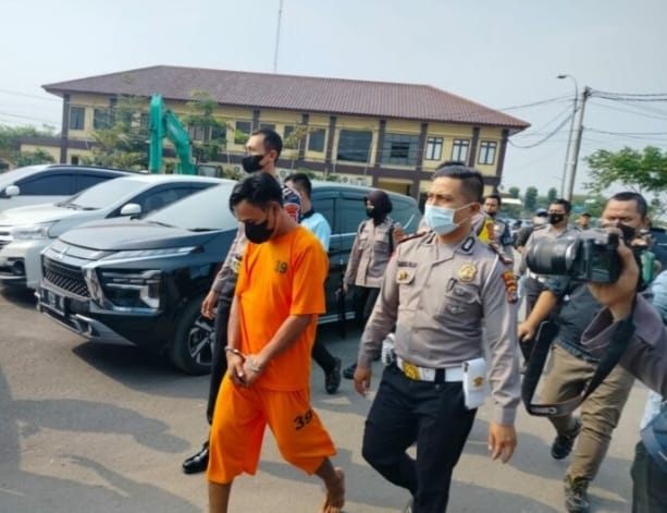 JL sopir odong-odong ditetapkan jadi tersangka dan langsung ditahan. Foto : Istimewa