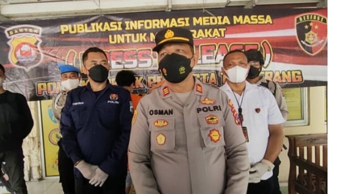 Kapolsek Kresek AKP Osman Sigalingging. Foto : Istimewa