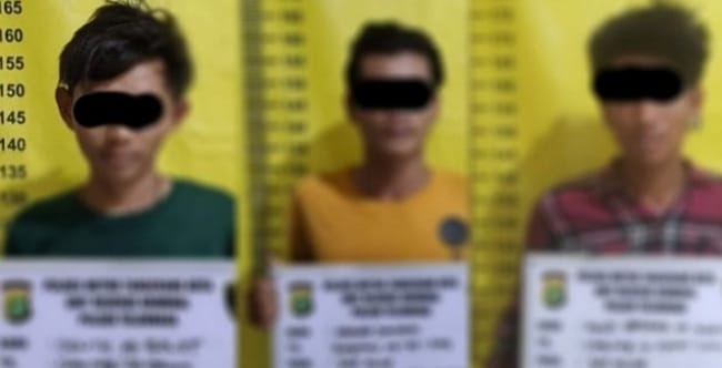 Komplotan pencuri sadis di Teluknaga AJ, D serta MH akhirnya berhasil diamankan Polres Metri Tangerang. (Ist)