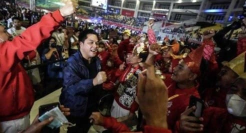 Menteri BUMN Erick Thohir pada acara pembukaan ASEAN Para Games 2022 di Solo. (Ist)