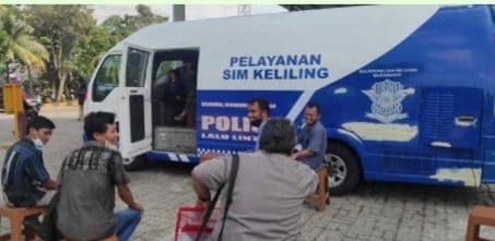 2 Lokasi SIM Keliling Tangsel 16 Agustus, Cek Di Sini... Mobil SIM Keliling. (Ist)