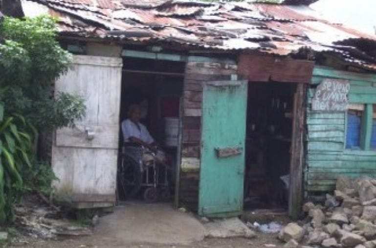 Salah satu rumah yang tidak layah huni yang berada di Kabupaten Lebak. (Ist)