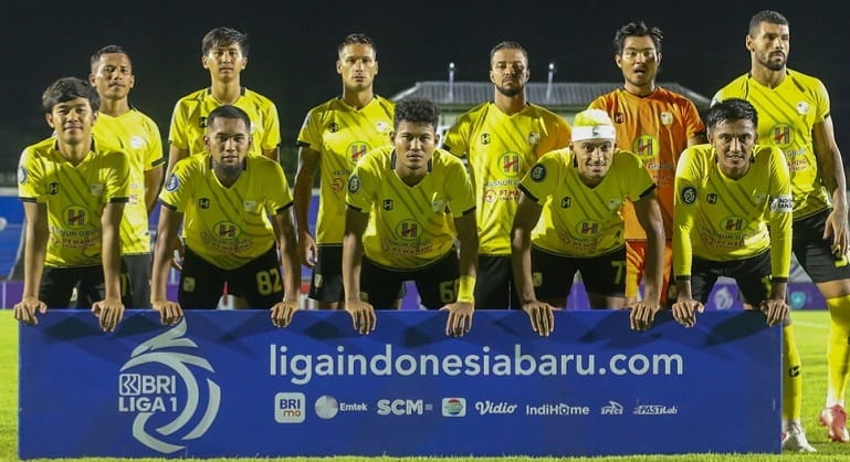 Barito Butuh Pemain Ke-12 Saat Lawan Bali United Tim Barito Putra. (Ist)