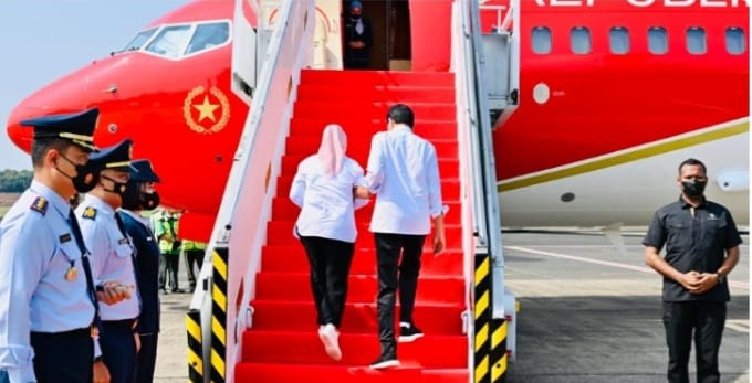 Presiden Jokowi beserta Ibu Negara Iriana. (Dok. Setpres)
