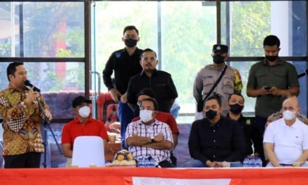 Walikota Tangerang Arief R Wismansyah pada acara pembukaan Perbasi Cup 2022. (Ist)