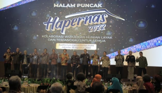 Malam Puncak Hari Perumahan Nasional 2022. (Ist)