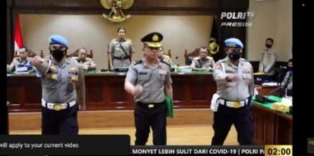 Ferdy Sambo saat menjalani sidang kode etik profesi Polri. (Ist)