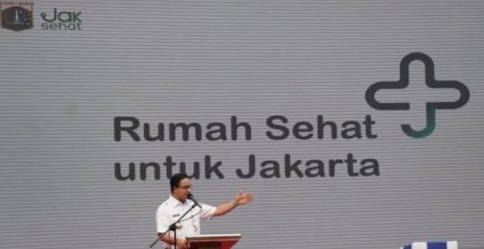 RSUD Berubah Nama Jadi Rumah Sehat Gubernur DKI Jakarta saat peresmian Rumah Sakit menjadi Rumah Sehat. (Ist)