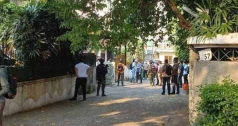 Rumah Irjen Ferdy Sambo dijaga oleh pasukan Brimob. Foto : Istimewa