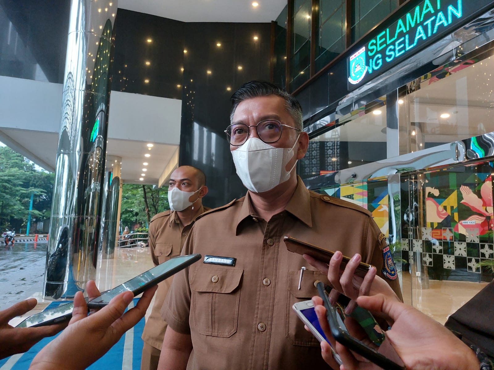 Sekda Tangsel, Bambang Noertjahjo ungkap penyebab rendahnya resapan anggaran tahun ini. (tangselpos.id/ist)