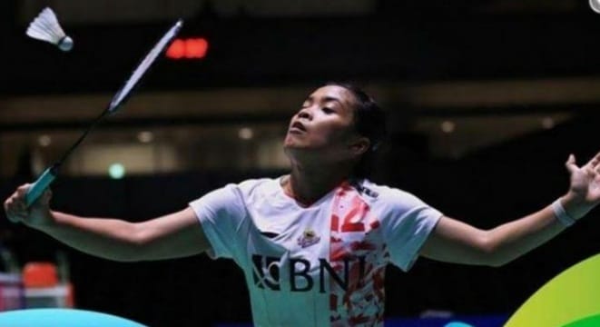 Tunggal putri Indonesia Gregoria Mariska Tunjung. Foto : Istimewa