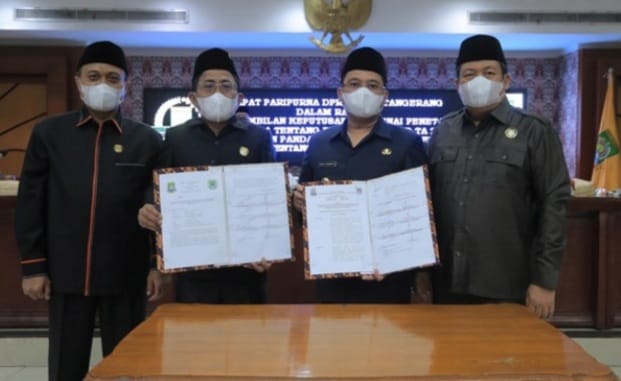 DPRD Kota Tangerang Sahkan APBD Perubahan TA 2022 Pengesahan APBD Perubahan Tahun 2022 dan Pandangan Umum Fraksi-Fraksi atas Pengantar Raperda APBD 2023. Foto : Istimewa