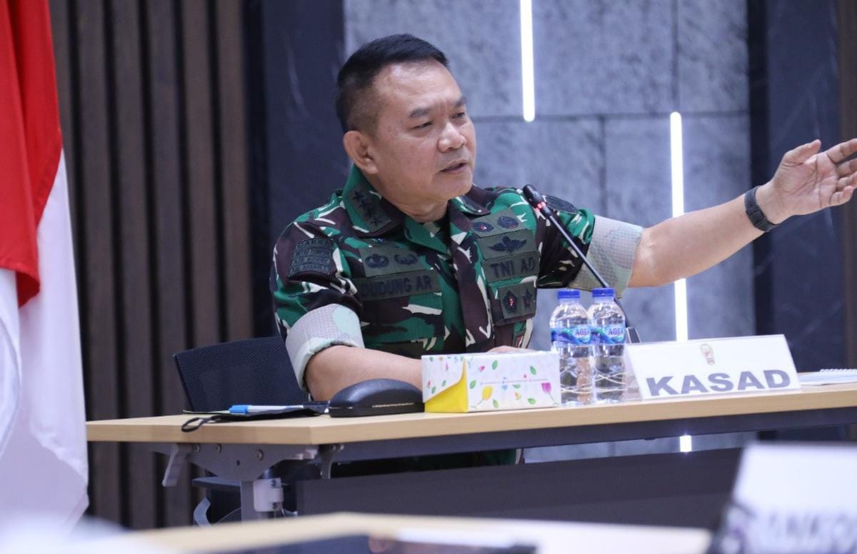 Dudung Ke Simbolon KASAD Jenderal Dudung Abdurachman. (Ist)