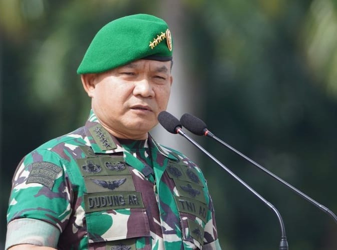 KASAD Jenderal TNI Dudubg Abdurachman. Foto ; Istimewa