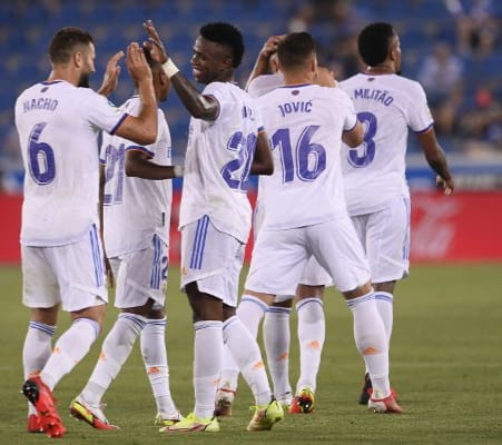 El Real Buru Pemain Amerika Latin Tim Spanyol Real Madrid. (Ist)
