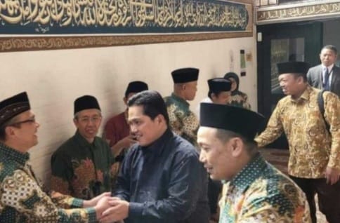 Erick Janji Bantu Islamic Center Di Masjid Al Hikmah Belanda Foto : Istimewa