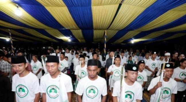 Ganjar Pranowo Mendapat Dukungan Santri Di Ujung Negeri Santri di Kabupaten Sanggau, Kalimantan Barat dukung Ganjar Pranowo Presiden 2024. (Ist)