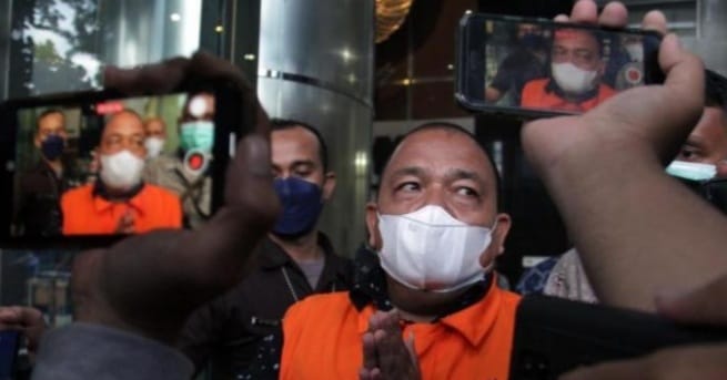 KPK Kembali Tetapkan Terbit Rencana Tersangka Kasus Korupsi Bupati non aktif Langkat Terbit Rencana Perangin Angin. (Ist)