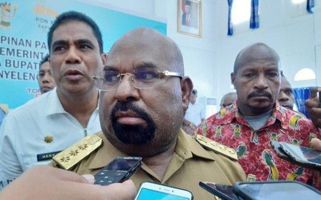 KPK Periksa Lukas Enembe Senin Pekan Depan Gubernur Papua Lukas Enembe. (Ist)